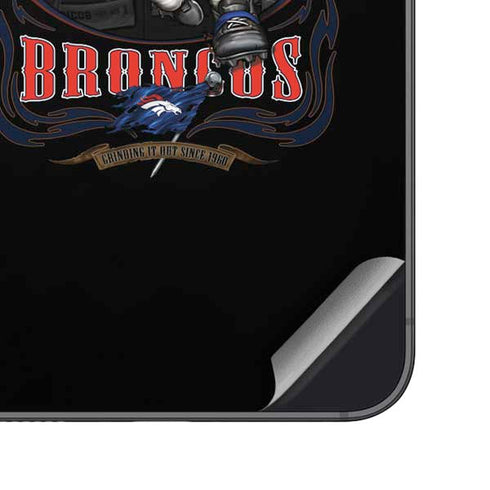 Liquid Blue NFL Denver Broncos Running Back Galaxy S25 Skin